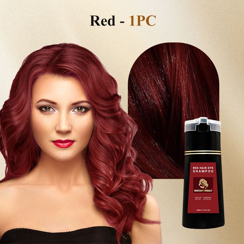 š„Limit Time 50% OFFš„ Instant Result Hair Dye Shampoo
