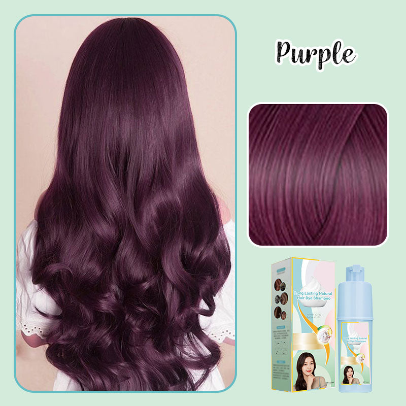 🔥Limited-time offer-Long Lasting Natural Hair Dye Shampoo