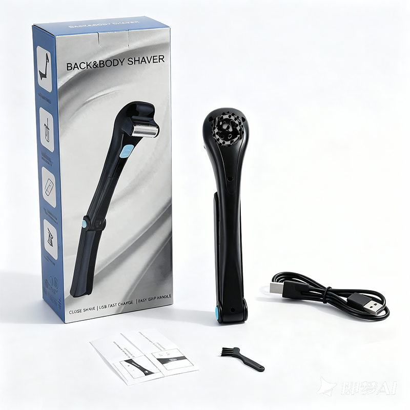 🪒Men's Electric Back Shaver with 180° Foldable Handle