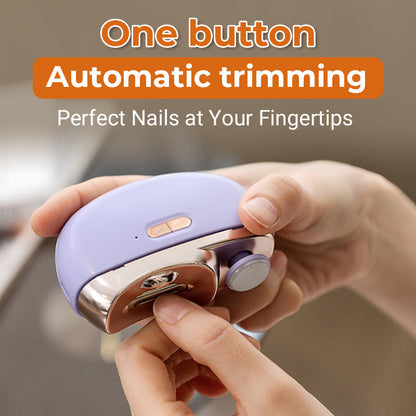 💅 50% OFF NOW! 🔧 3-in-1 Automatic Nail Clipper – Electric Trimming, Polishing & Safe for All Ages ⚡