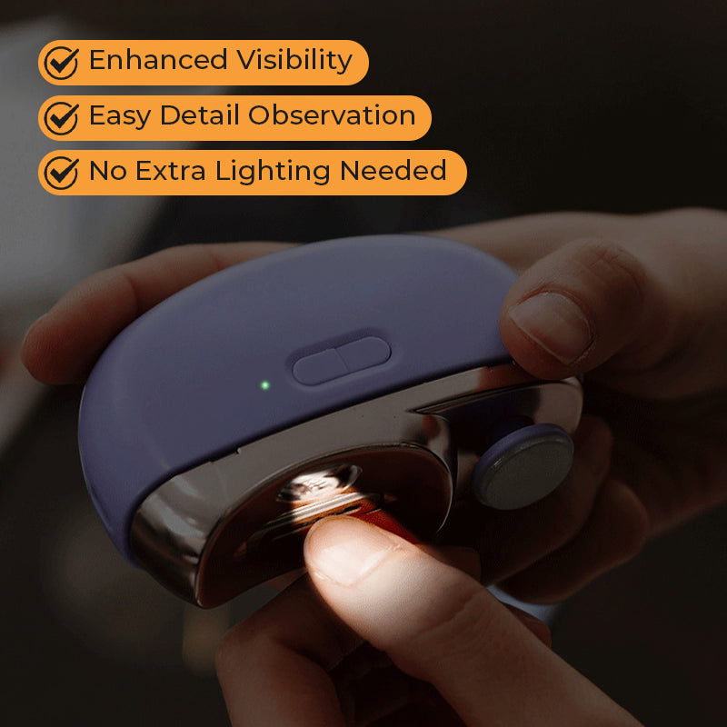 💅 50% OFF NOW! 🔧 3-in-1 Automatic Nail Clipper – Electric Trimming, Polishing & Safe for All Ages ⚡