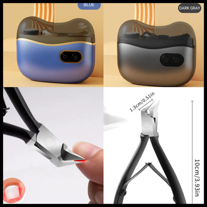 🔥Hot Sale Offers👍2-in-1 Electric Nail Clippers and Polisher for Adults and Children