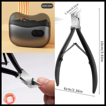 🔥Hot Sale Offers👍2-in-1 Electric Nail Clippers and Polisher for Adults and Children