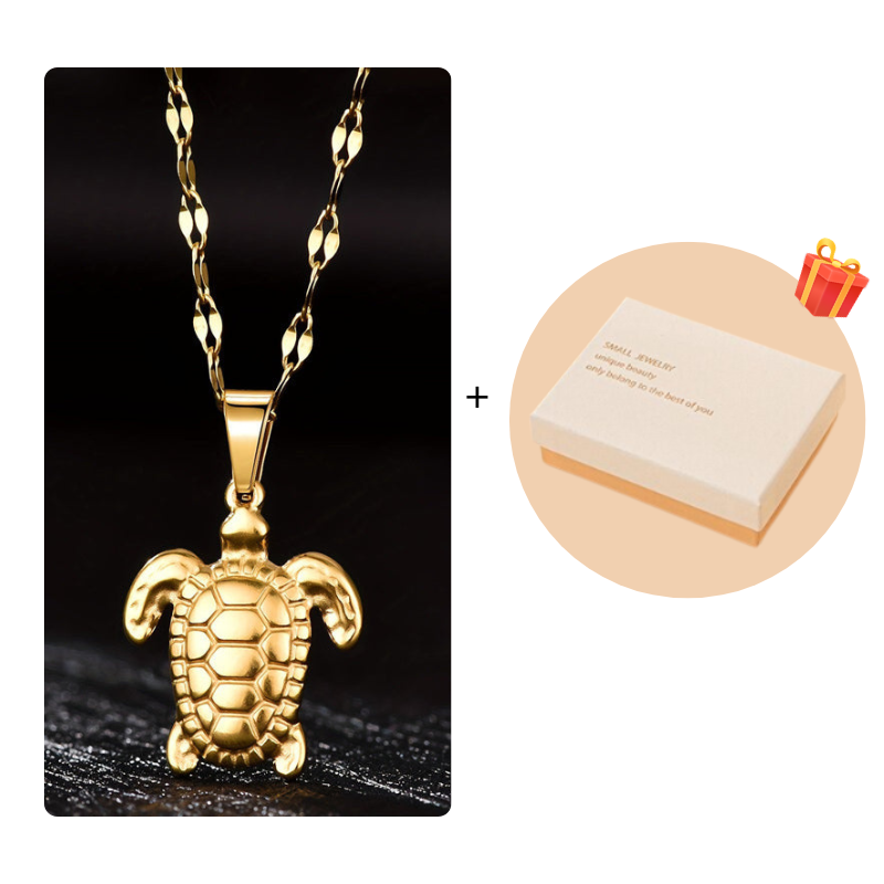 ⌛Limited-Time Offer-Turtle Pendant Necklace | Bring Wealth, Health & Love