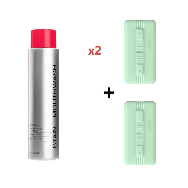 🥳2026 HOT SALE🥳💞50K+ SOLD!😁✨ 50% OFF! Stain‑Removing Whitening Mouthwash – Lifts coffee & tea stains, alcohol‑free. Instant gunk binding, long‑lasting minty fresh. Gentle enough for daily use. 🦷💙