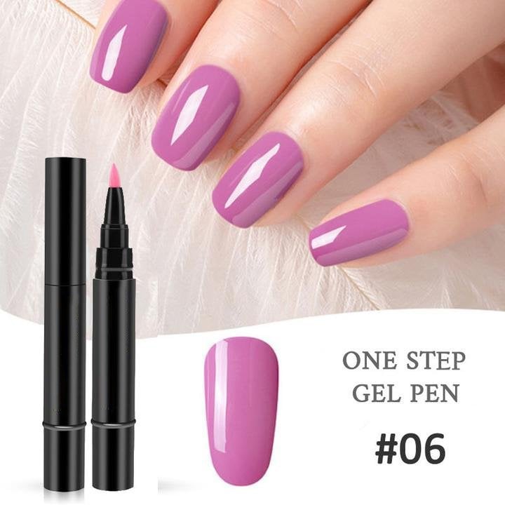 💅 Limited Time Buy 1 Get 1 Free -$19.99! ✨One Step Nail Gel Pen🎨Free handheld mini UV nail lamp💡