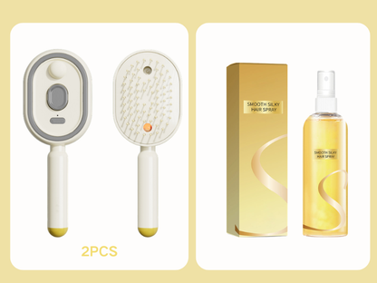 📢📢50 %  OFF !! ⏰Electric Spray & Massage Hair Brush✨🔥