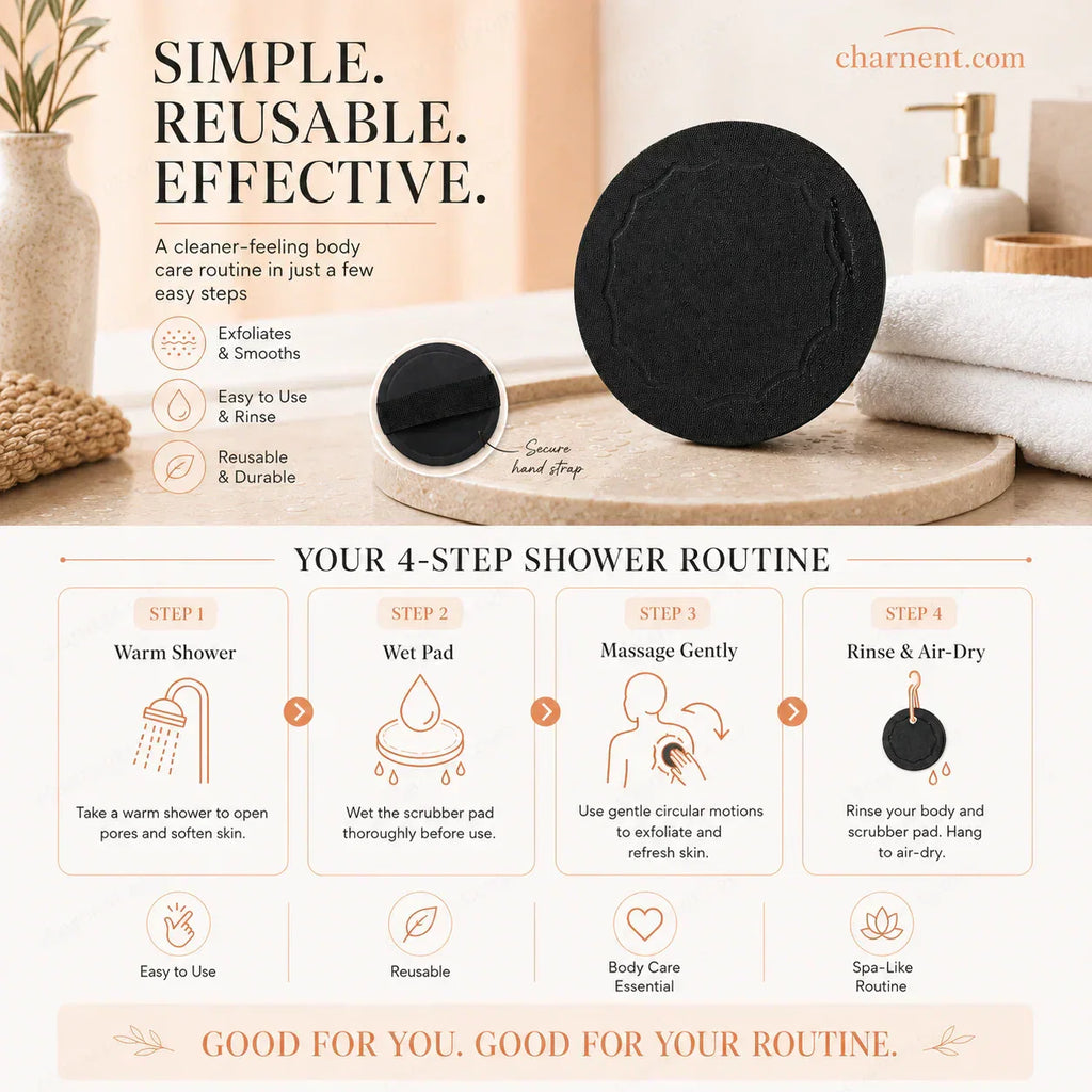 Exfoliating Scrub Bath Pads