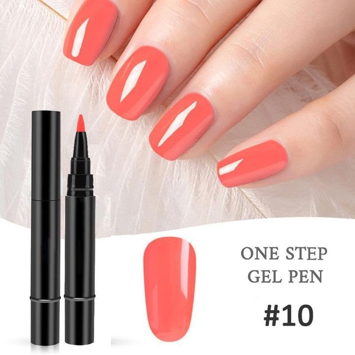 💅 Limited Time Buy 1 Get 1 Free -$19.99! ✨One Step Nail Gel Pen🎨Free handheld mini UV nail lamp💡