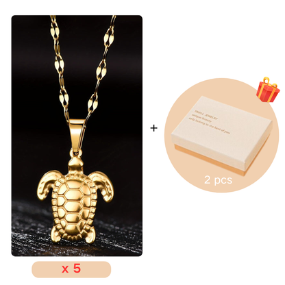 ⌛Limited-Time Offer-Turtle Pendant Necklace | Bring Wealth, Health & Love