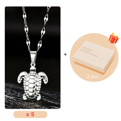 ⌛Limited-Time Offer-Turtle Pendant Necklace | Bring Wealth, Health & Love
