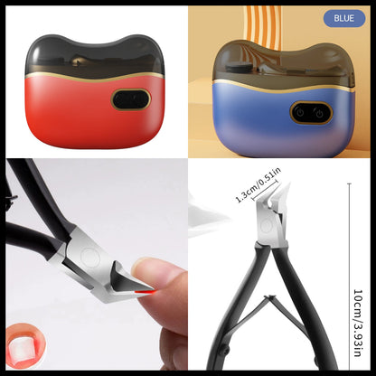 🔥Hot Sale Offers👍2-in-1 Electric Nail Clippers and Polisher for Adults and Children
