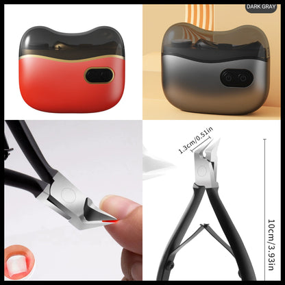 🔥Hot Sale Offers👍2-in-1 Electric Nail Clippers and Polisher for Adults and Children