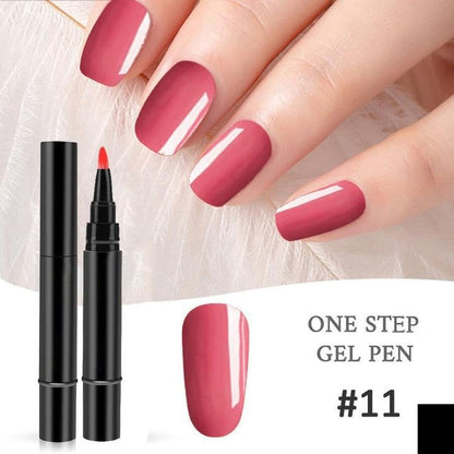 💅 Limited Time Buy 1 Get 1 Free -$19.99! ✨One Step Nail Gel Pen🎨Free handheld mini UV nail lamp💡