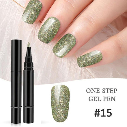 💅 Limited Time Buy 1 Get 1 Free -$19.99! ✨One Step Nail Gel Pen🎨Free handheld mini UV nail lamp💡