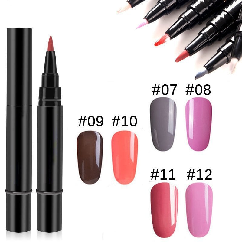 💅 Limited Time Buy 1 Get 1 Free -$19.99! ✨One Step Nail Gel Pen🎨Free handheld mini UV nail lamp💡
