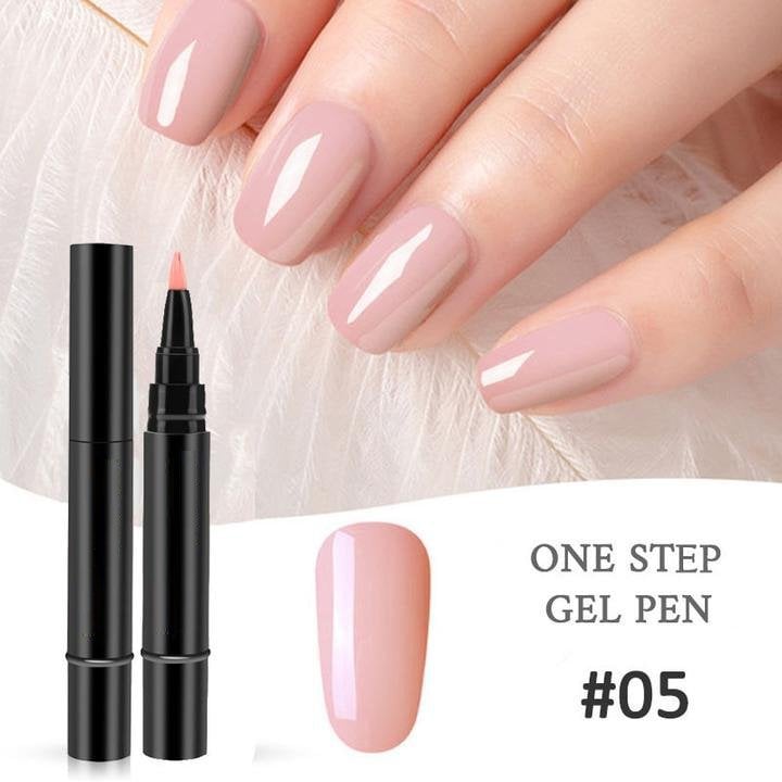 💅 Limited Time Buy 1 Get 1 Free -$19.99! ✨One Step Nail Gel Pen🎨Free handheld mini UV nail lamp💡