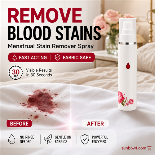 🔥Limited-Time Offer ✨️Buy 2 Get 1 Free! 👱‍♀️🩸 Quick Blood Stain Remover—Powerful Protease