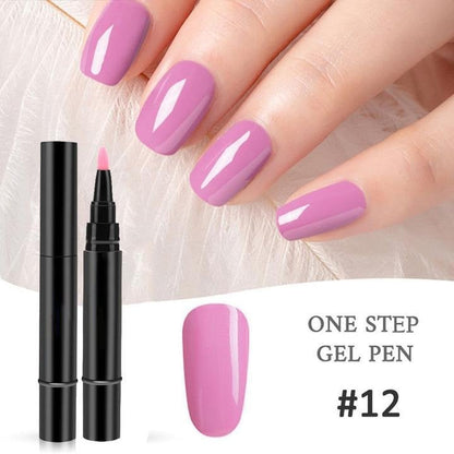 💅 Limited Time Buy 1 Get 1 Free -$19.99! ✨One Step Nail Gel Pen🎨Free handheld mini UV nail lamp💡