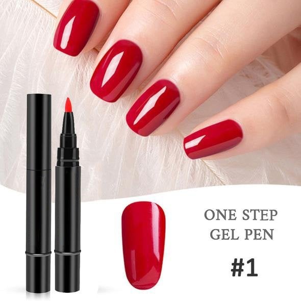 💅 Limited Time Buy 1 Get 1 Free -$19.99! ✨One Step Nail Gel Pen🎨Free handheld mini UV nail lamp💡