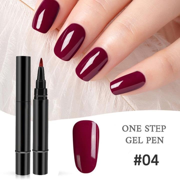 💅 Limited Time Buy 1 Get 1 Free -$19.99! ✨One Step Nail Gel Pen🎨Free handheld mini UV nail lamp💡