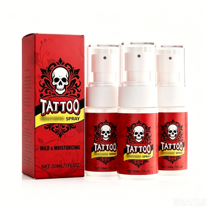 🥳2026 HOT SALE🥳💞50K+ SOLD!💉🎨 50% OFF! Tattoo Aftercare Spray – Instantly revives faded ink, ultra‑fine mist, no grease. Heals fast, colors pop like new! ✨🛡️