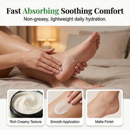 👣🔥 Buy 2 Get 1 Free! 🌿 Natural Tea Tree Oil Foot Care ✨ Refreshing, Nourishing & Gentle Daily Care for Soft, Smooth Feet 💚