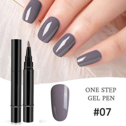 💅 Limited Time Buy 1 Get 1 Free -$19.99! ✨One Step Nail Gel Pen🎨Free handheld mini UV nail lamp💡
