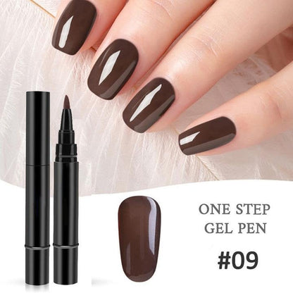 💅 Limited Time Buy 1 Get 1 Free -$19.99! ✨One Step Nail Gel Pen🎨Free handheld mini UV nail lamp💡