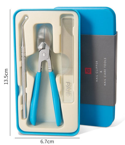 💅 50% OFF NOW! ✨ Anti-Splash 25° Slant Edge Nail Clipper 3-Piece Set – Precise Cut, Comfortable Grip & Safe Splash Guard ✂️