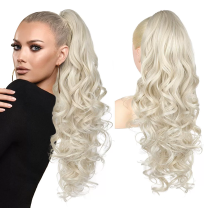 💜Temporary promotion 50% OFF💜Clip-on wavy ponytail extension