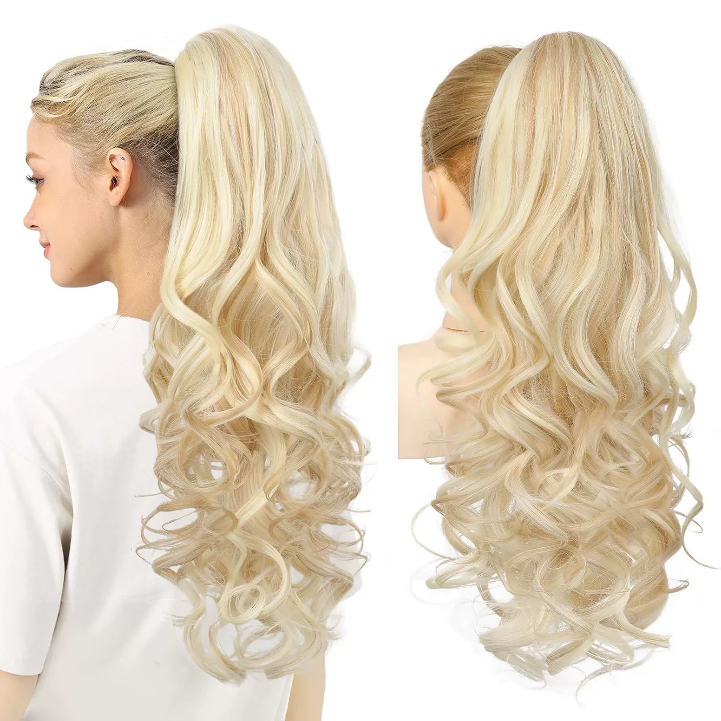 💜Temporary promotion 50% OFF💜Clip-on wavy ponytail extension