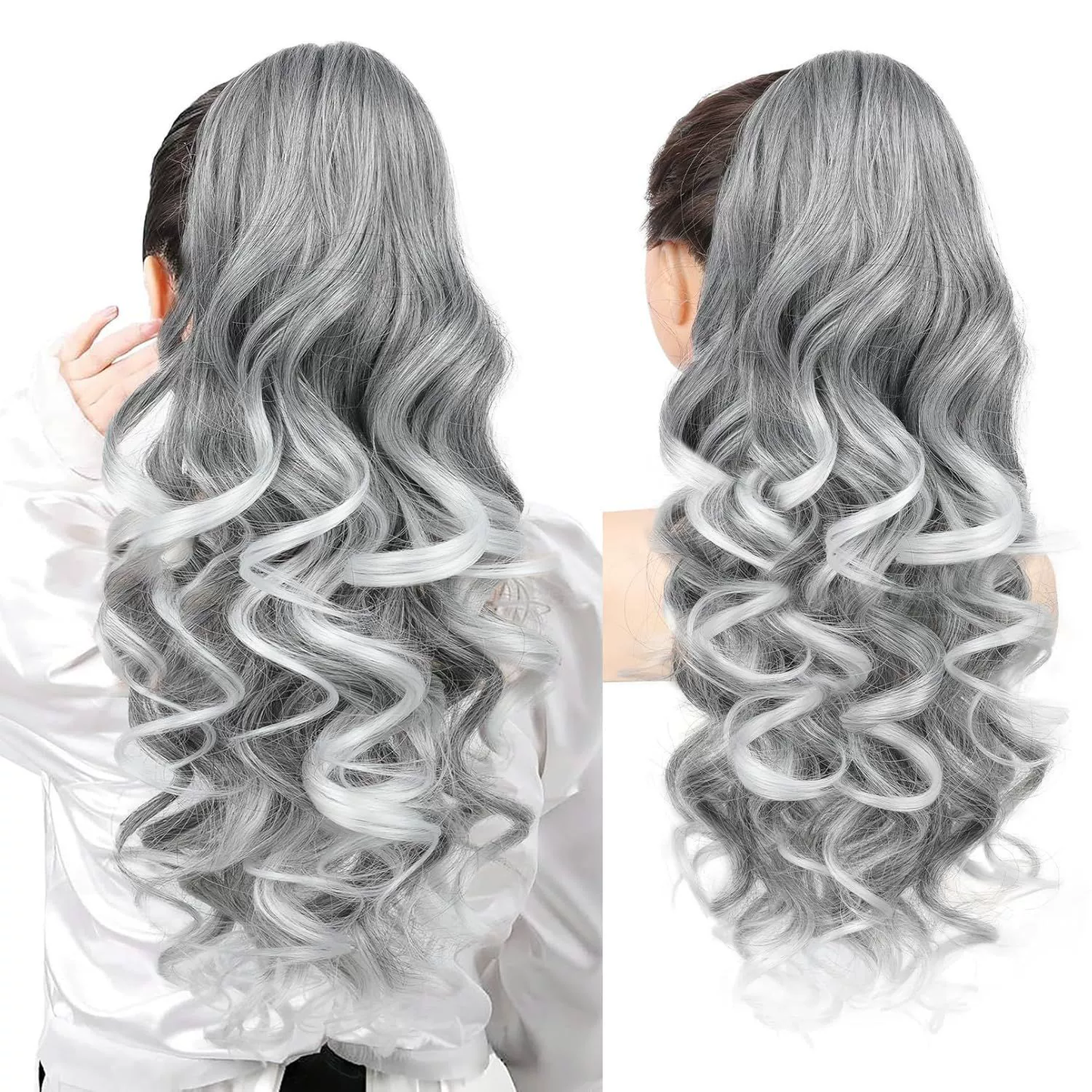 💜Temporary promotion 50% OFF💜Clip-on wavy ponytail extension