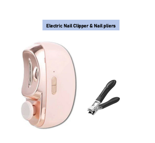 💅 50% OFF NOW! 🔧 3-in-1 Automatic Nail Clipper – Electric Trimming, Polishing & Safe for All Ages ⚡