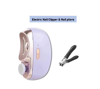 💅 50% OFF NOW! 🔧 3-in-1 Automatic Nail Clipper – Electric Trimming, Polishing & Safe for All Ages ⚡