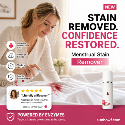🔥Limited-Time Offer ✨️Buy 2 Get 1 Free! 👱‍♀️🩸 Quick Blood Stain Remover—Powerful Protease