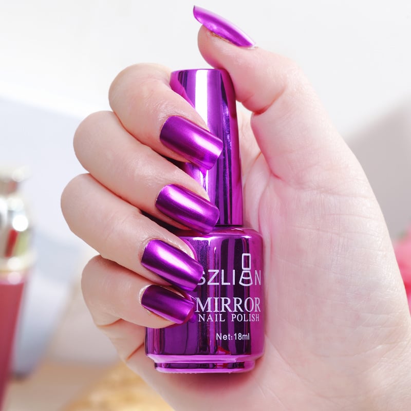 2026 Glamorous Metallic Mirror Nail Polish