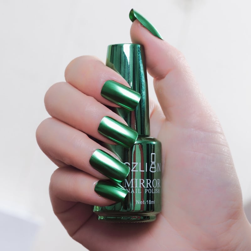 2026 Glamorous Metallic Mirror Nail Polish