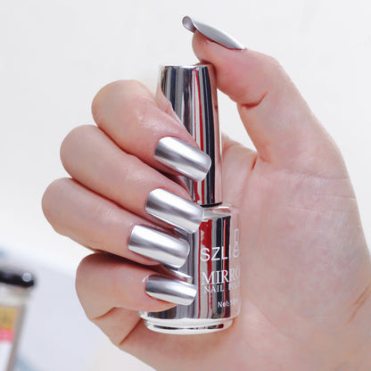 2026 Glamorous Metallic Mirror Nail Polish