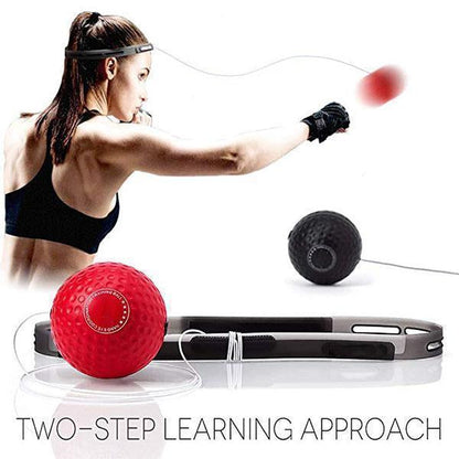 📢📢 50   %  OFF  !! ✨ Boxing Reflex Ball Headband