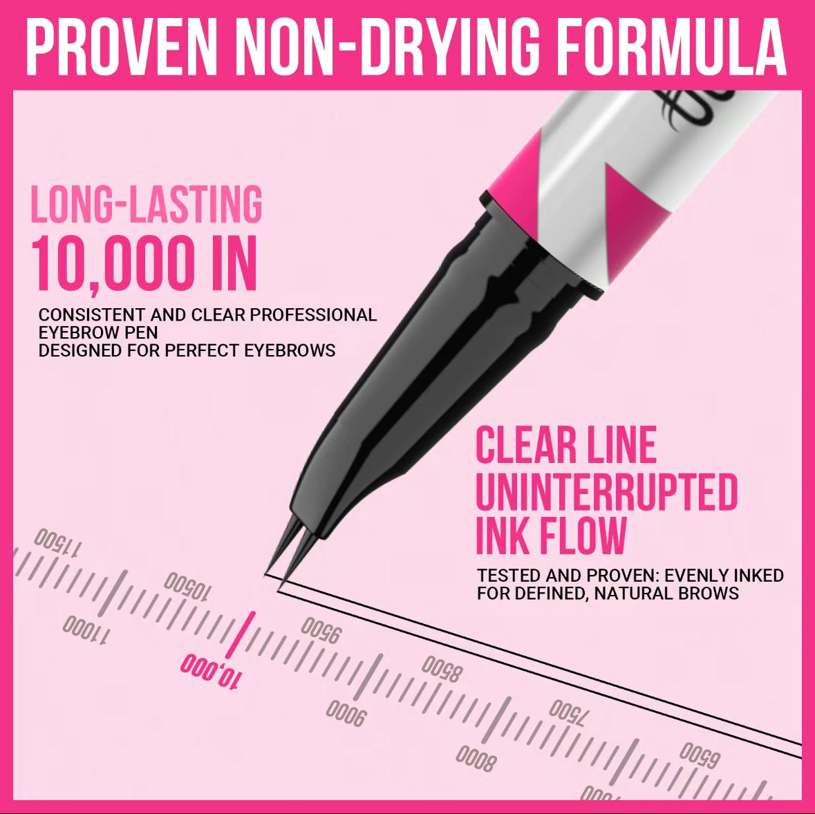 😍🔥Buy 1 Get 1 Free🔥😍Dual-Ended Eyebrow Pen