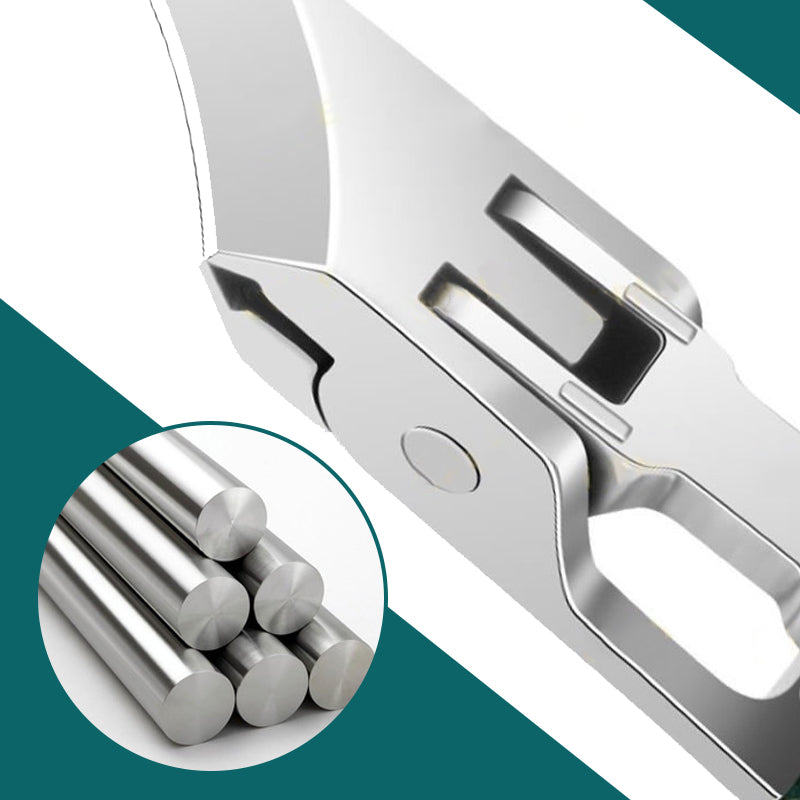 💅 50% OFF NOW! ✨ Anti-Splash 25° Slant Edge Nail Clipper 3-Piece Set – Precise Cut, Comfortable Grip & Safe Splash Guard ✂️