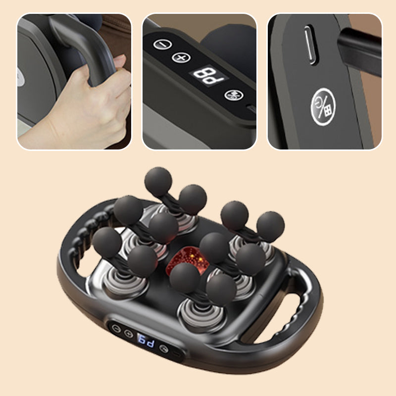 💆‍♂️ 49% OFF! 🔥 Multi-Functional Automatic 12-Head Muscle Massage Gun – Relaxation & Pain Relief ✨-🔥Free Shipping