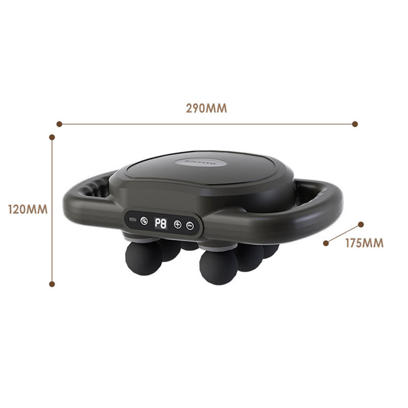 💆‍♂️ 49% OFF! 🔥 Multi-Functional Automatic 12-Head Muscle Massage Gun – Relaxation & Pain Relief ✨-🔥Free Shipping