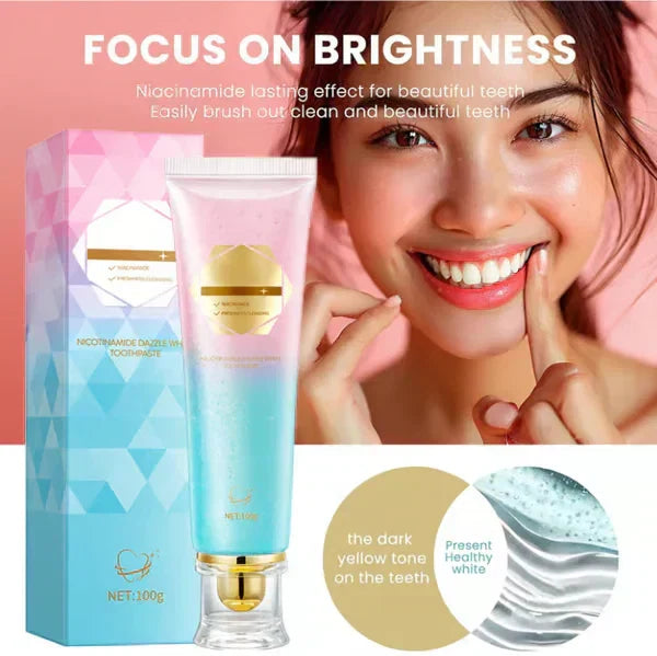✨Buy More Save More!🦷Niacinamide Whitening Toothpaste