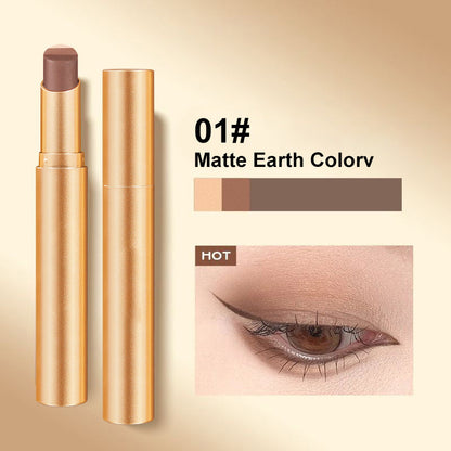 🔥LAST DAY SALE: ONLY ￡5.99!!🌸✨3 Colors in 1 Eyeshadow Stick