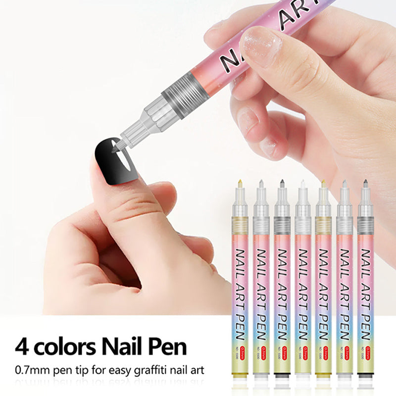🎁Christmas Gift🎄12-Color Professional Nail Art Pen Set