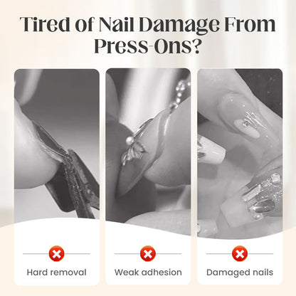 🔥Hot Sale Deals-Solid Adhesive Patch Gel for Press-On Nails