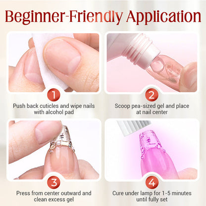 🔥Hot Sale Deals-Solid Adhesive Patch Gel for Press-On Nails