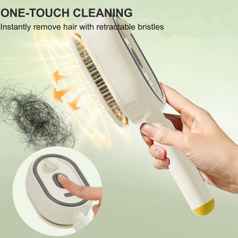 📢📢50% OFF!! ⏰✨Electric hairbrush with spray and massage🔥